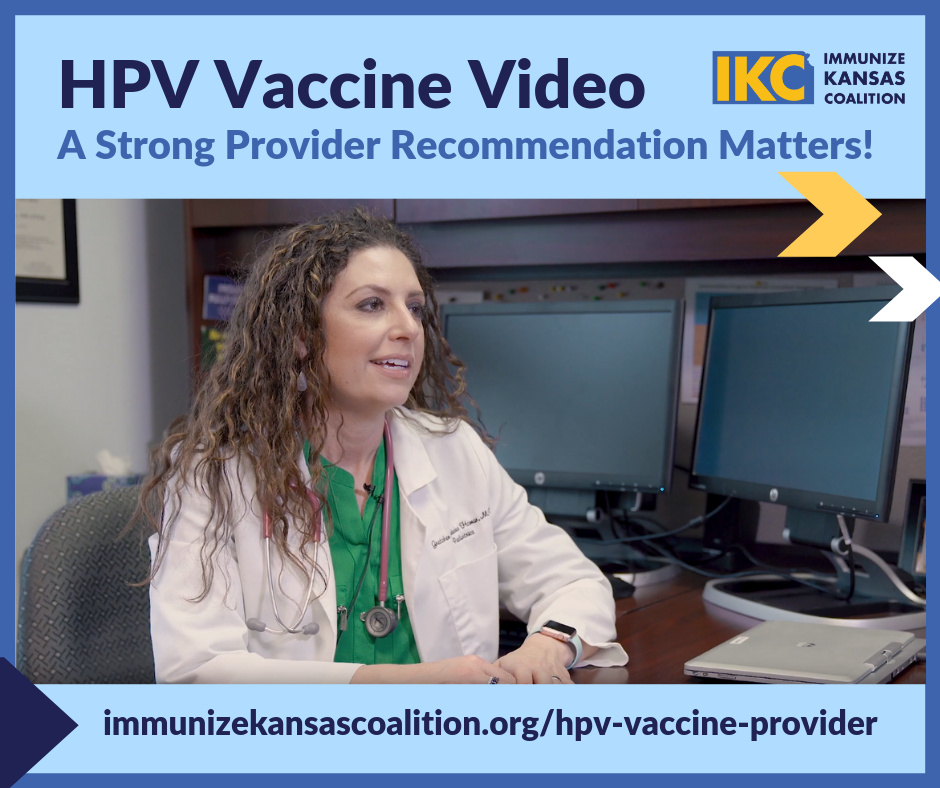 HPV Vaccine Video Graphic - Provider Audience